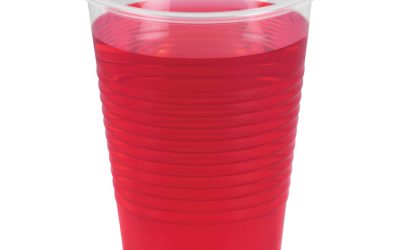 Translucent Plastic Cold Cups, 9 oz, Polypropylene, 100 Cups/Sleeve, 25 Sleeves/Carton