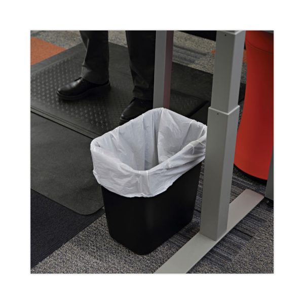 Linear Low Density Industrial Can Liners, 10 Gal, 0.5 Mil, 24 X 23, White, 500/carton - Image 5