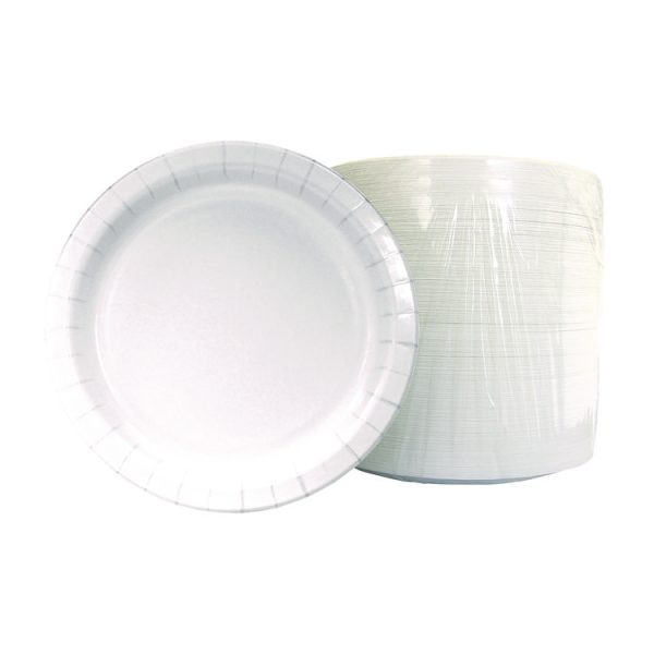 Paper Dinnerware, Plate, 6", White, 1,000/Carton - Image 4