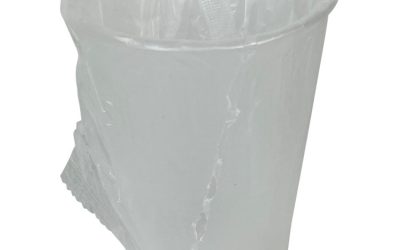 Translucent Plastic Cold Cups, Individually Wrapped, 9 oz, Polypropylene, 1,000/Carton
