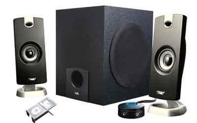 3 pc Gaming speakers Black