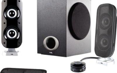 3 pc Powered Speakers