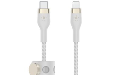 USB C to LTG BRAID SIL 2M W
