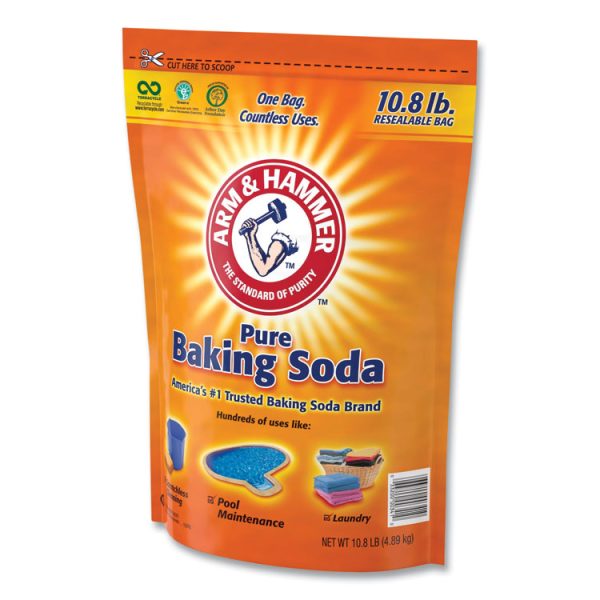 Baking Soda, 10.8 lb Bag, 4/Carton - Image 4