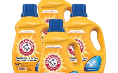Dual HE Clean-Burst Liquid Laundry Detergent, 105 oz Bottle, 4/Carton