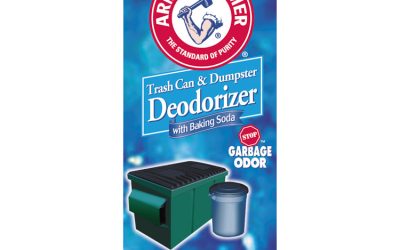 Trash Can And Dumpster Deodorizer With Baking Soda, Sprinkle Top, Original, Powder, 42.6 Oz Box, 9/carton