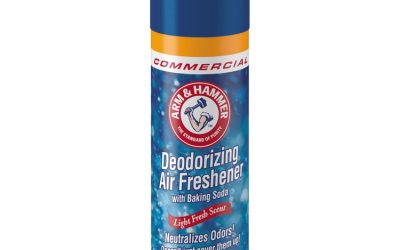 Baking Soda Air Freshener, Light Fresh, 7 Oz Aerosol Spray, 12/carton