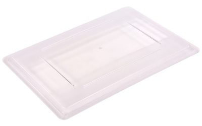 StorPlus Polycarbonate Food Storage Container Lid, 18 x 26 x 1.28, Clear, Plastic