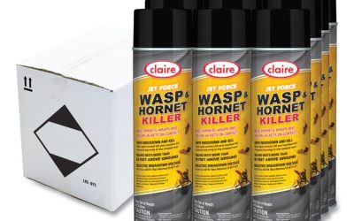 Jet Force Wasp & Hornet Killer, 14 oz Aerosol Spray, 12/Carton