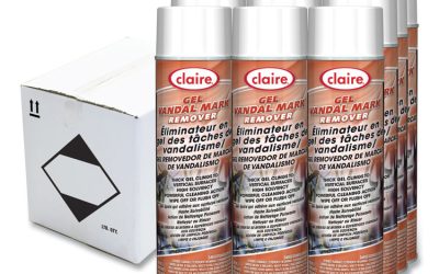 Gel Vandal Mark Remover, 15 oz Aerosol Spray, Dozen