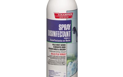 Champion Sprayon Spray Disinfectant, 16.5 Oz Aerosol Spray, 12/carton