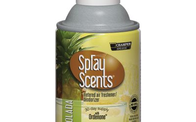 Champion Sprayon SPRAYScents Metered Air Freshener Refill, Pina Colada, 7 oz Aerosol Spray, 12/Carton