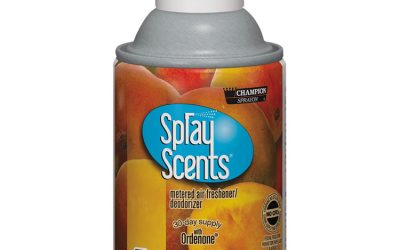 Champion Sprayon SPRAYScents Metered Air Freshener Refill, Mango, 7 oz Aerosol Spray, 12/Carton