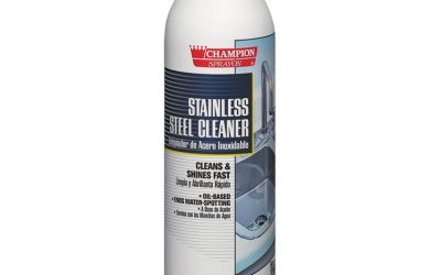 Champion Sprayon Stainless Steel Cleaner, 16 Oz Aerosol Spray, 12/carton