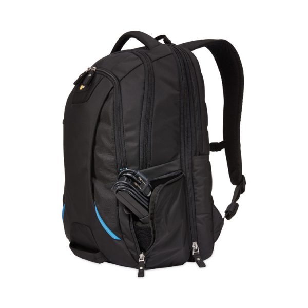 Checkpoint Friendly Backpack, Fits Devices Up to 15.6", Polyester, 2.76 x 13.39 x 19.69, Black - Image 3