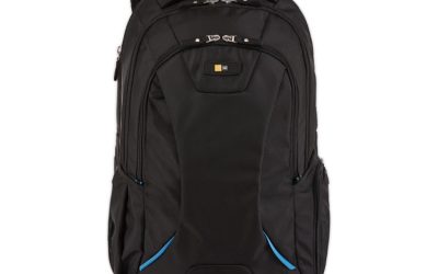 Checkpoint Friendly Backpack, Fits Devices Up to 15.6″, Polyester, 2.76 x 13.39 x 19.69, Black