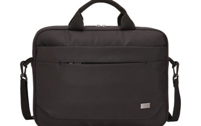 Advantage Laptop Attache, Fits Devices Up to 14″, Polyester, 14.6 x 2.8 x 13, Black