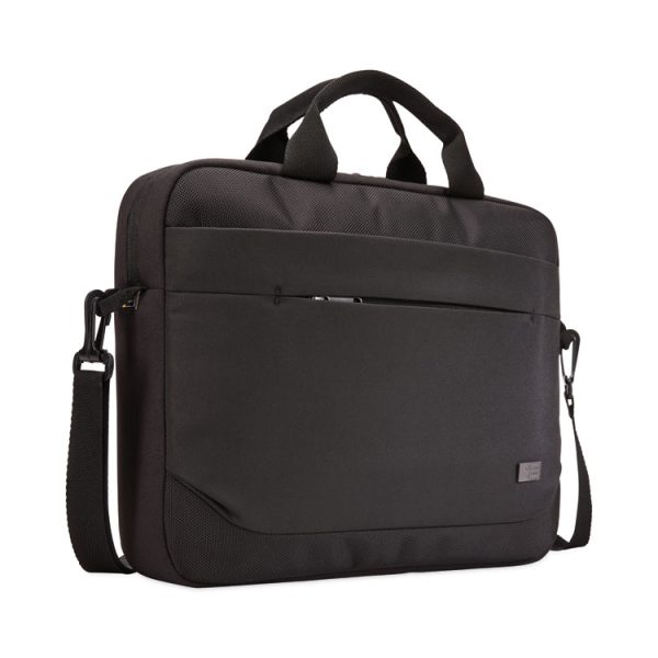 Advantage Laptop Attache, Fits Devices Up to 15.6", Polyester, 16.1 x 2.8 x 13.8, Black - Image 2