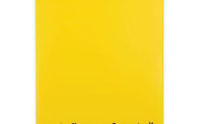 Classroom Connector Folders, 11 x 8.5, Yellow, 25/Box