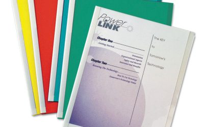 Vinyl Report Covers, 0.13″ Capacity, 8.5 X 11, Clear/assorted, 50/box