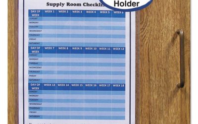 Self-Adhesive Shop Ticket Holders, Super Heavy, 50 Sheets, 9 X 12, 50/box