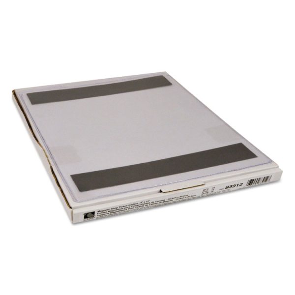 Magnetic Shop Ticket Holders, Super Heavyweight, 50 Sheets, 9 x 12, 15/Box - Image 4
