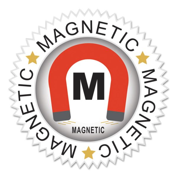 Magnetic Stitched Shop Ticket Holders, Clear, 75", 9 X 12, 25/box - Image 4