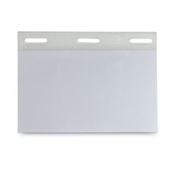 Self-Laminating Magnetic Style Name Badge Holder Kit, 2" X 3", Clear, 20/box - Image 3