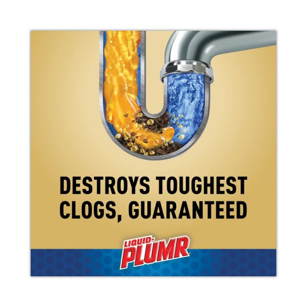 Clog Destroyer + PipeGuard, Gel, 80 oz, 6/Carton - Image 4