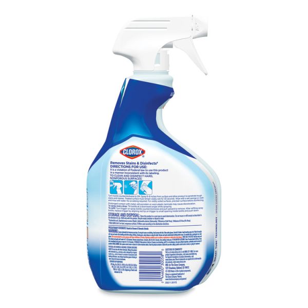 Clean-Up Cleaner + Bleach, 32 Oz Spray Bottle, Fresh Scent, 9/carton - Image 5