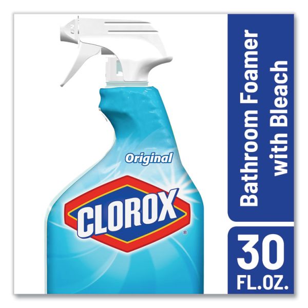 Bleach Foamer Bathroom Spray, Original, 30 Oz Spray Bottle, 9/carton - Image 9