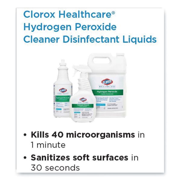 Hydrogen-Peroxide Cleaner/disinfectant, 32 Oz Spray Bottle, 9/carton - Image 8