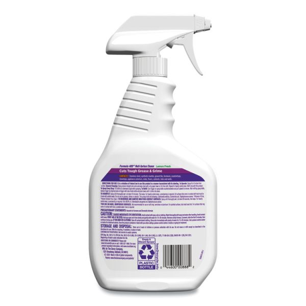 Multi-Surface Cleaner, Lemon, 32 Oz Spray Bottle, 9/carton - Image 5