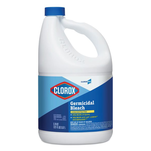 Concentrated Germicidal Bleach, Regular, 121 Oz Bottle, 3/carton - Image 2