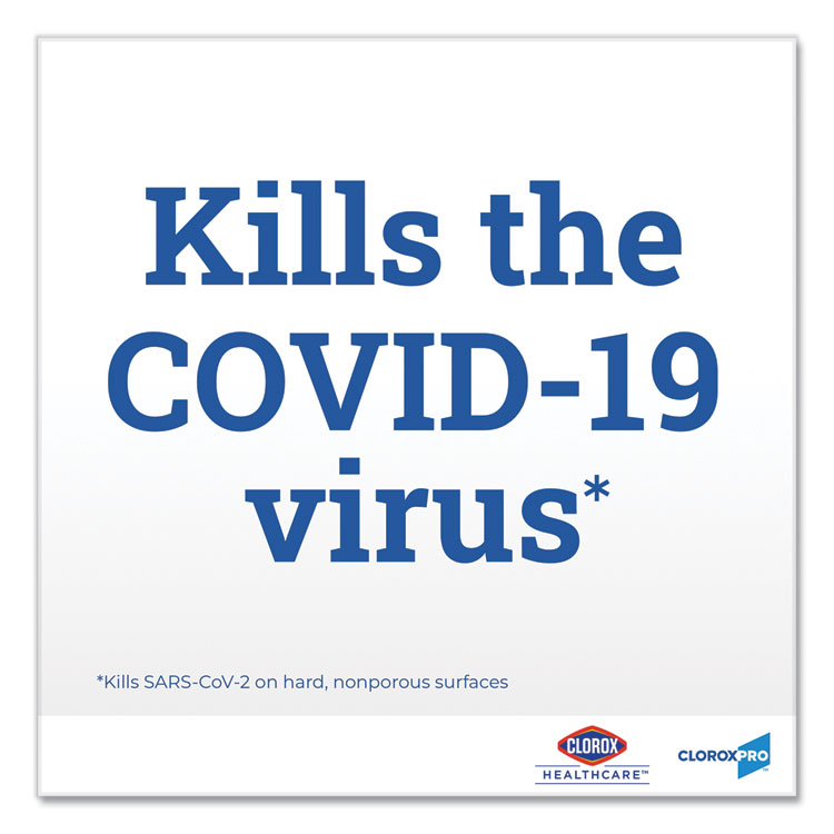 VersaSure Cleaner Disinfectant Wipes, 1-Ply, 12 x 12, Fragranced, White, 110/Pouch - Image 9