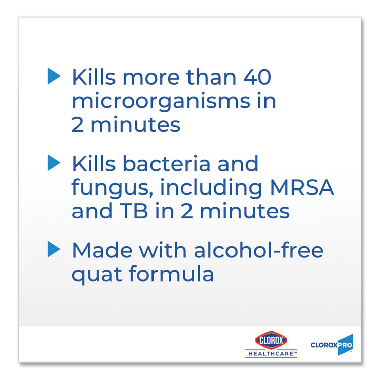 VersaSure Cleaner Disinfectant Wipes, 1-Ply, 12 x 12, Fragranced, White, 110/Pouch - Image 4