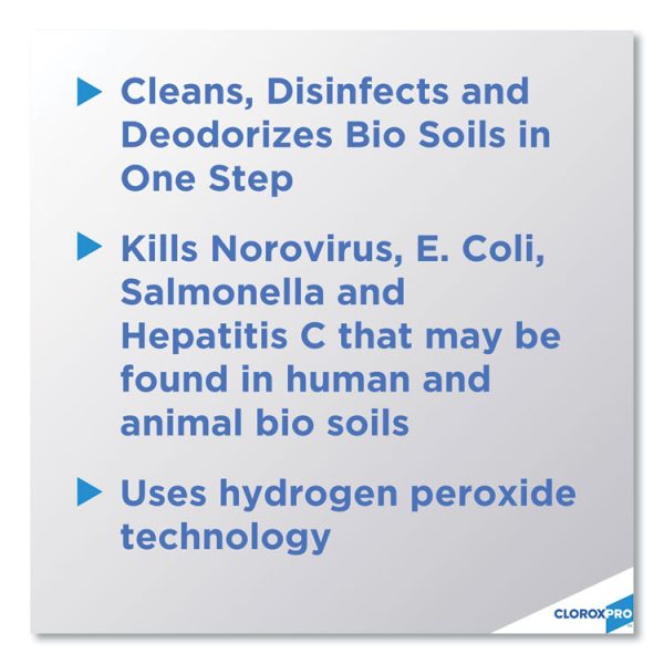 Disinfecting Bio Stain And Odor Remover, Fragranced, 128 Oz Refill Bottle - Image 4