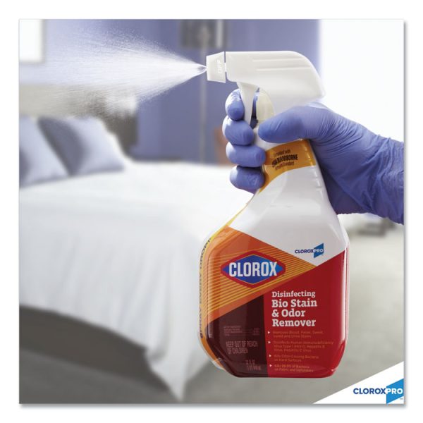 Disinfecting Bio Stain And Odor Remover, Fragranced, 128 Oz Refill Bottle - Image 8