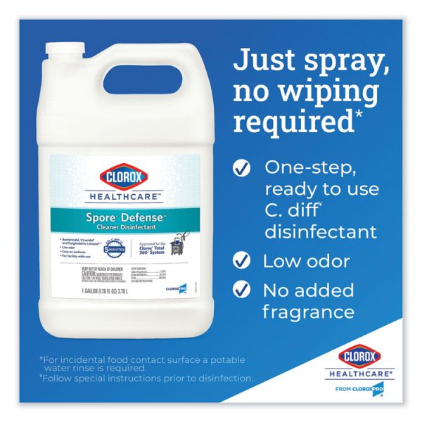 Spore Defense, Closed System, 1 gal Bottle, 4/Carton - Image 5
