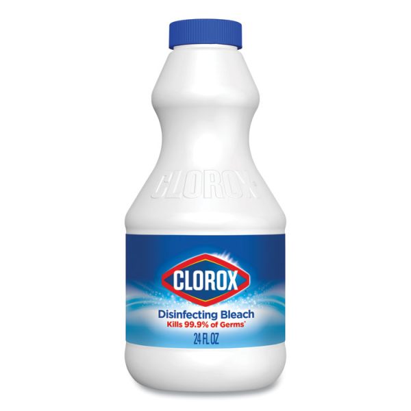 Regular Bleach With Cloromax Technology, 24 Oz Bottle, 12/carton - Image 7