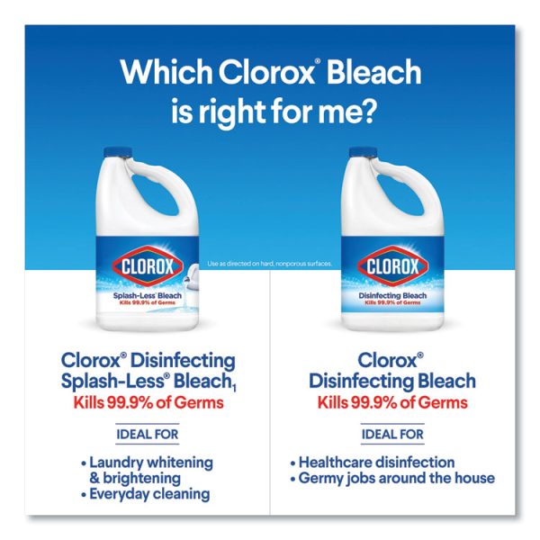 Regular Bleach With Cloromax Technology, 24 Oz Bottle, 12/carton - Image 8