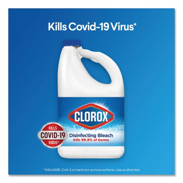 Regular Bleach With Cloromax Technology, 43 Oz Bottle, 6/carton - Image 10