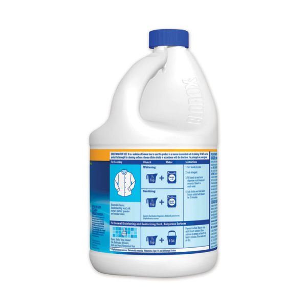 Regular Bleach With Cloromax Technology, 81 Oz Bottle, 6/carton - Image 5