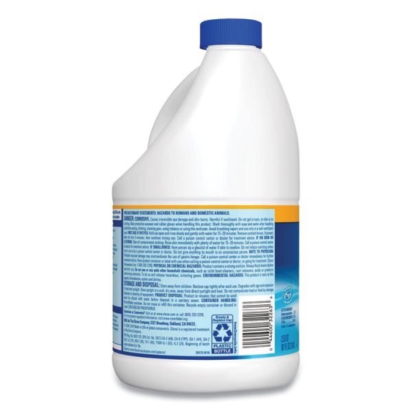 Regular Bleach With Cloromax Technology, 81 Oz Bottle, 6/carton - Image 4