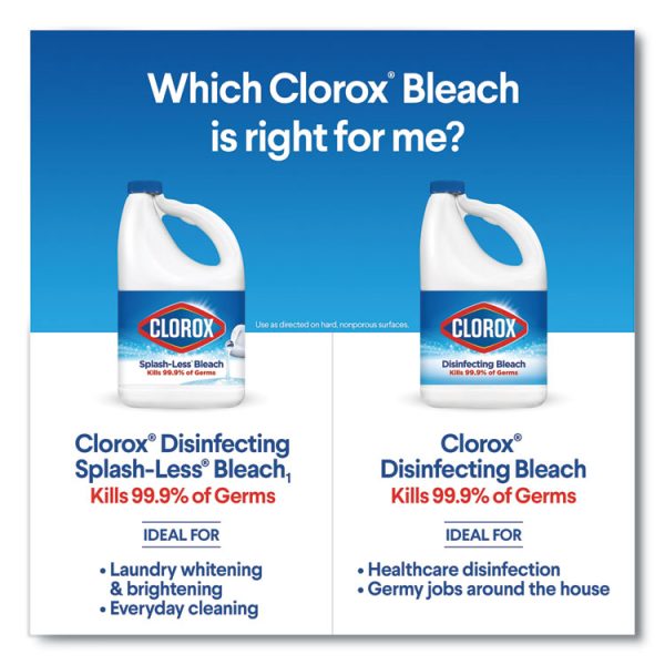 Regular Bleach With Cloromax Technology, 81 Oz Bottle, 6/carton - Image 9