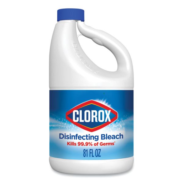 Regular Bleach With Cloromax Technology, 81 Oz Bottle, 6/carton - Image 8