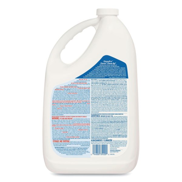 Clorox Pro Clorox Clean-up, Fresh Scent, 128 oz Refill Bottle, 4/Carton - Image 3