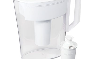 Classic Water Filter Pitcher, 40 oz, 5 Cups, Clear