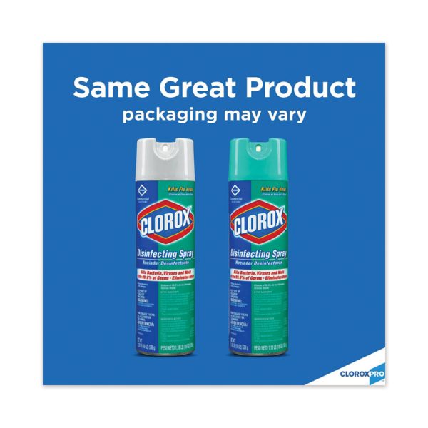 Disinfecting Spray, Fresh, 19 Oz Aerosol Spray, 12/carton - Image 4