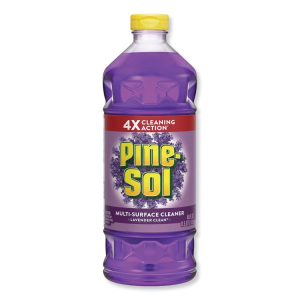 Multi-Surface Cleaner, Lavender, 48oz Bottle, 8/carton